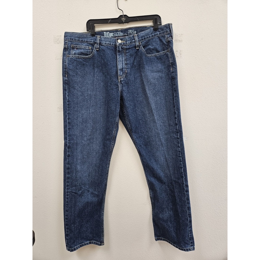 Hilfiger Brand Denim Jeans Mens 38x30 Rebel Slim Straight Leg